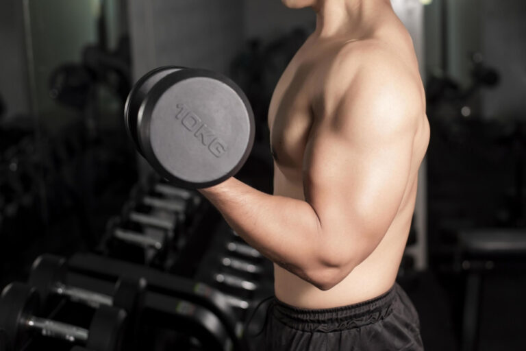 Schlüssel zu Muskelaufbau mentale Stärke Titelbild